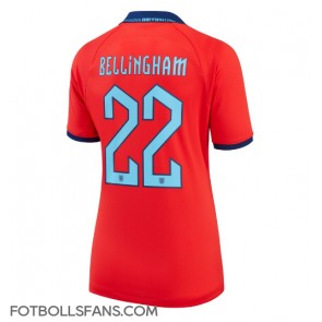 England Jude Bellingham #22 Replika Bortatröja Damer VM 2022 Kortärmad